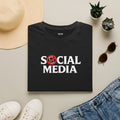 Haunted by the Algorithm — No Social Media Graphic Black Tee